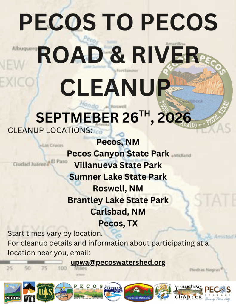 Pecos to Pecos Road and River Clean Up